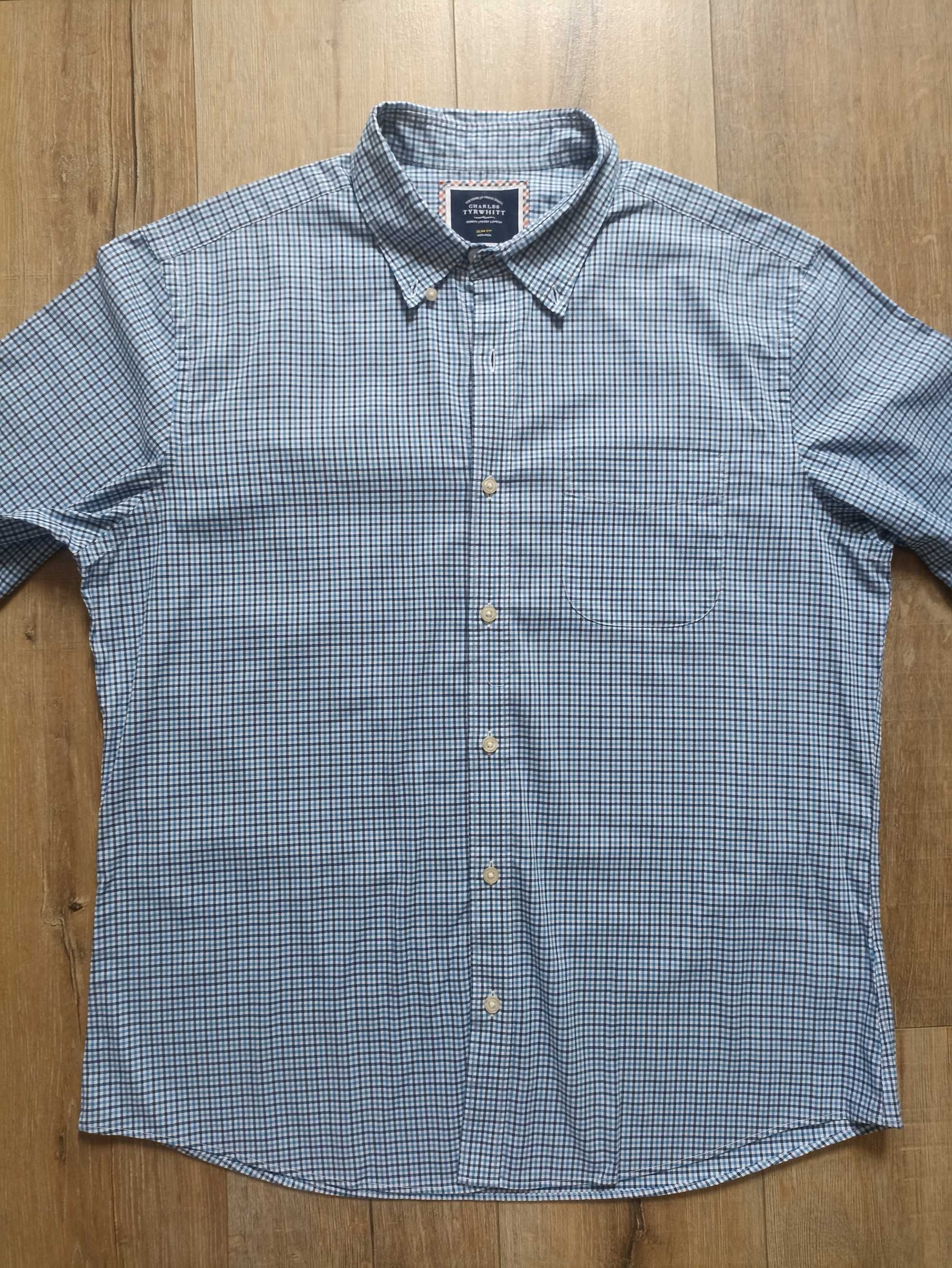 Męska koszula, Charles Tyrwhitt, rozmiar L, nowa bez metki