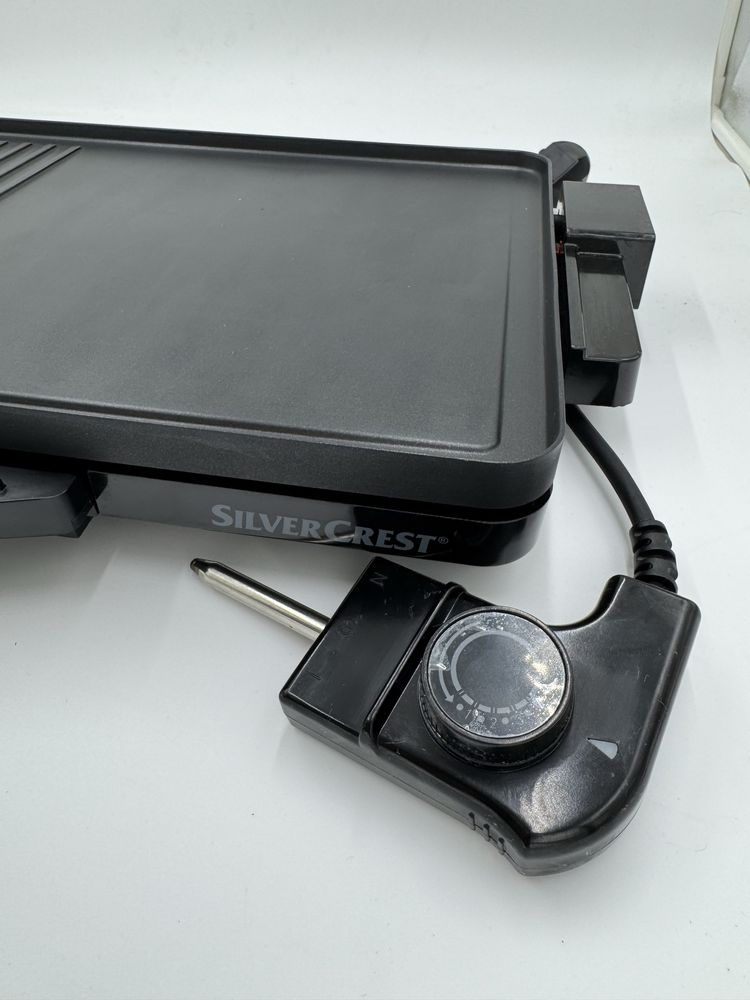 Silvercrest grill elektryczny stolowy dwustrefowy 2000W