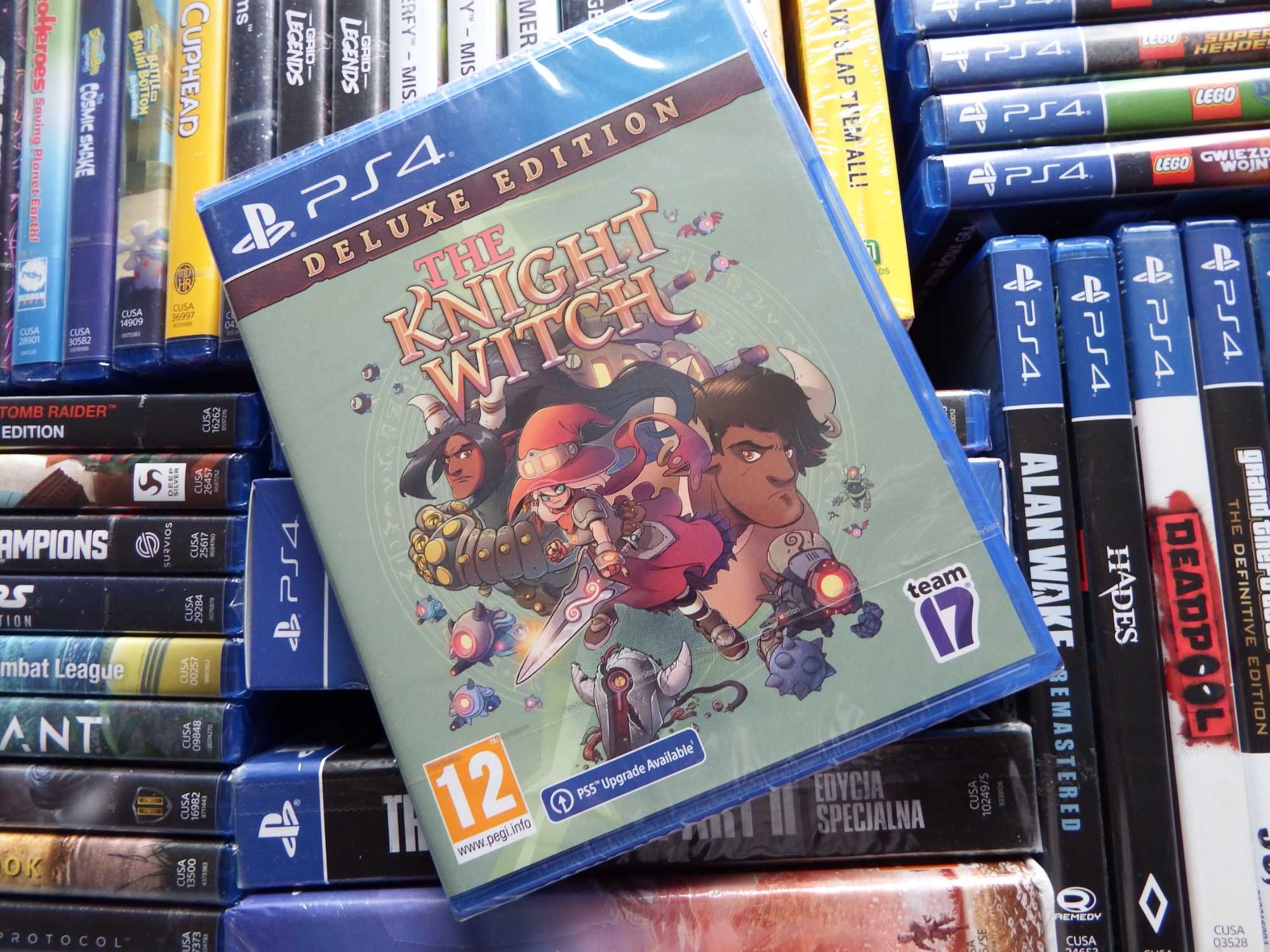 GRA PS4 / PS5 The KNIGHT WITCH Deluxe Edition ! nowa folia