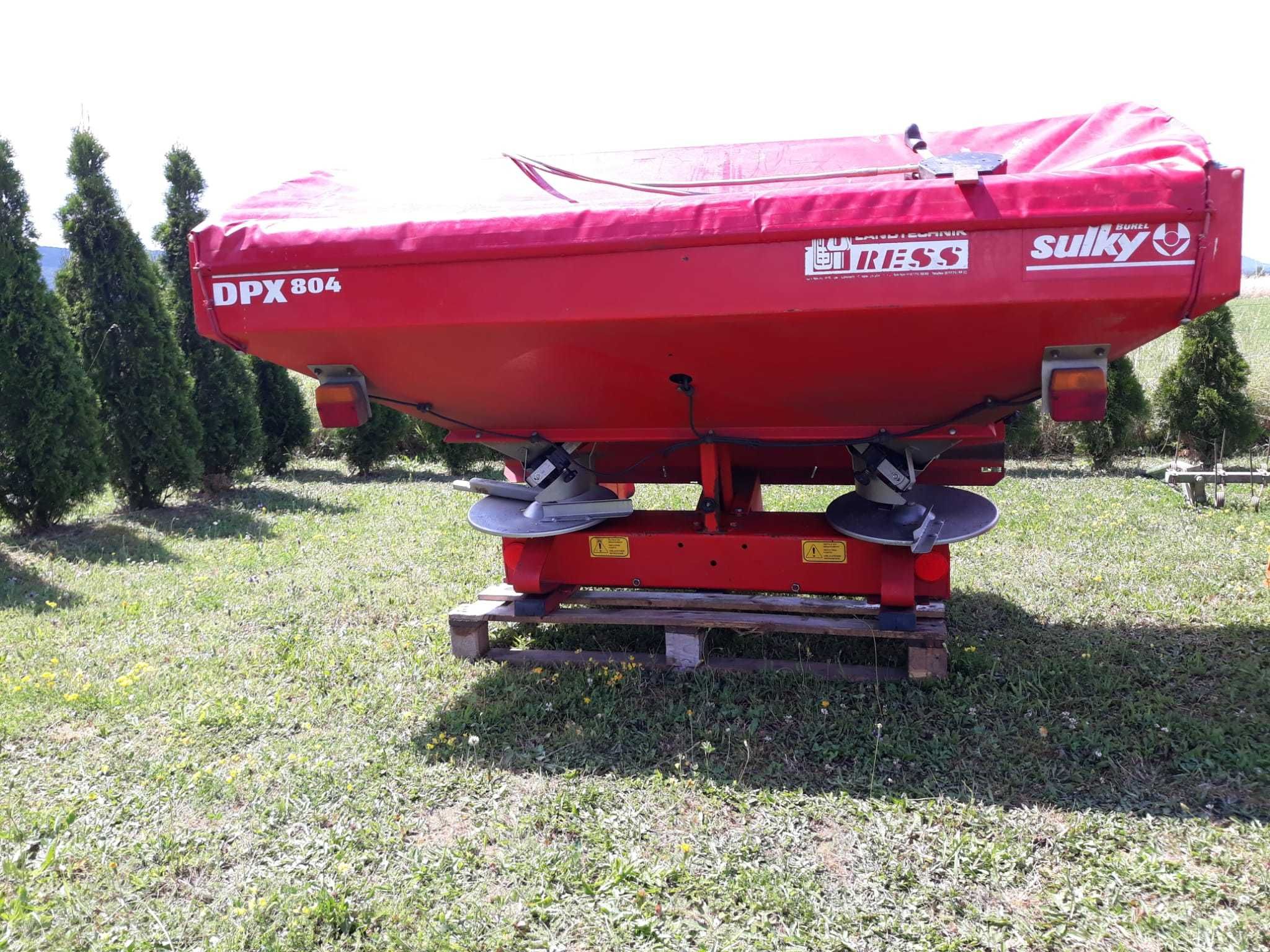 Rozsiewacz Sulky DPX 804 swiezo sprowadzony z Niemiec