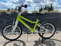 woom 3 -limonkowy rower dla dziecka