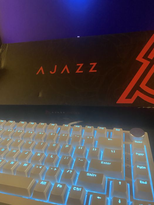 Клавіатура ajazz 820 синя