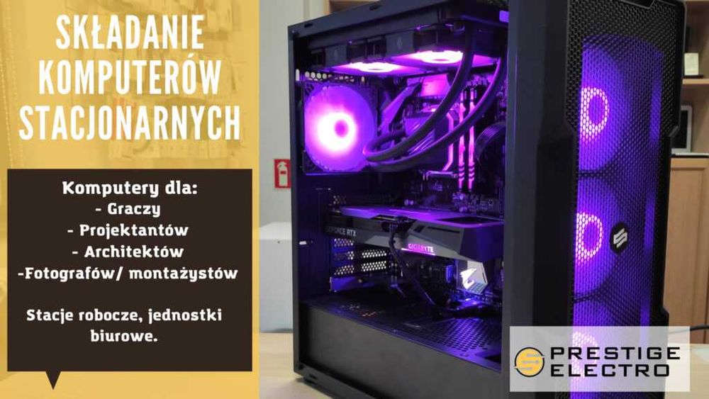 Składanie Komputerów Stacjonarnych Rzeszów | GAMING | PRACA od 2000 zł