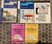 Opracowania lektur caly zestaw, Żeromski Wesele Zbrodnia i kara