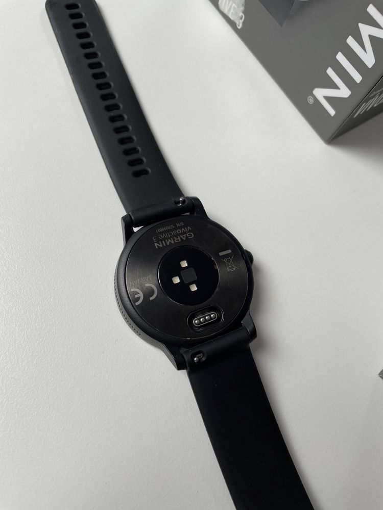 Garmin Vivoactive 3 zegarek sportowy smartwatch czarny