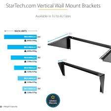 StarTech.com 2U Vertical Wall Mount Patch Panel Bracket