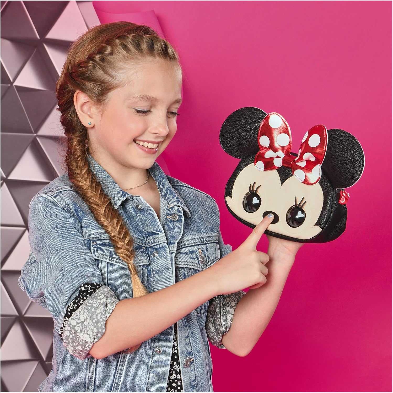 Сумка Мінні Маус Purse Pets Minnie Mouse Interactive Crossbody Bag