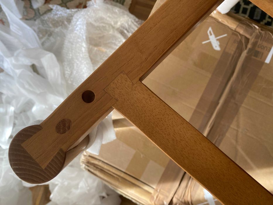 Bases para cadeira novas em madeira x 4