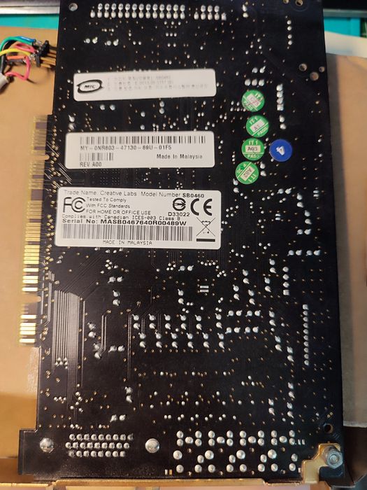 Звуковая карта Creative Sound Blaster X-Fi XtremeGamer SB0460 (PCI)
