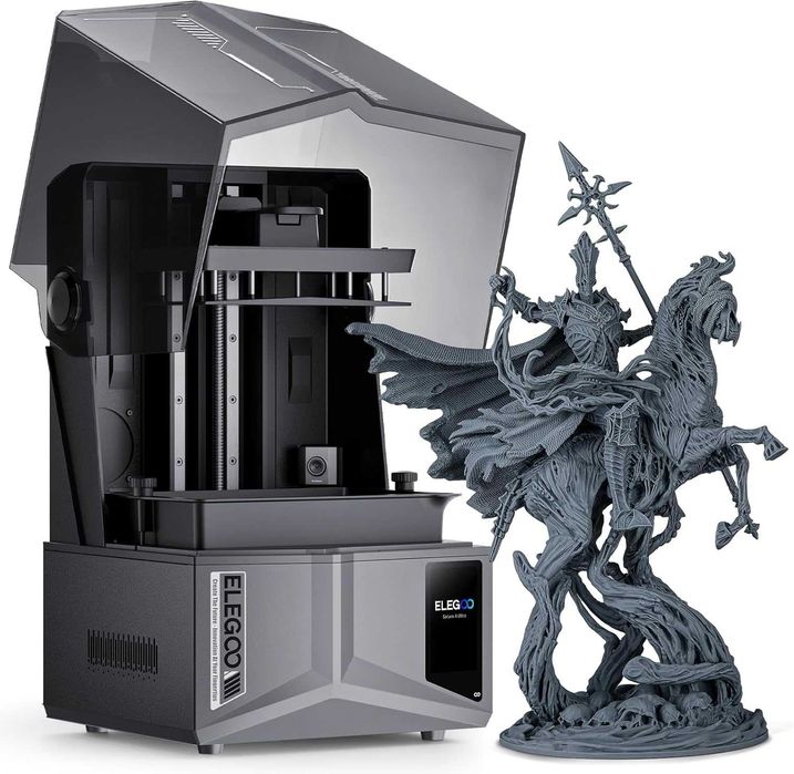 Combo Impressora 3D Elegoo Saturn 4 Ultra [18 horas de uso]