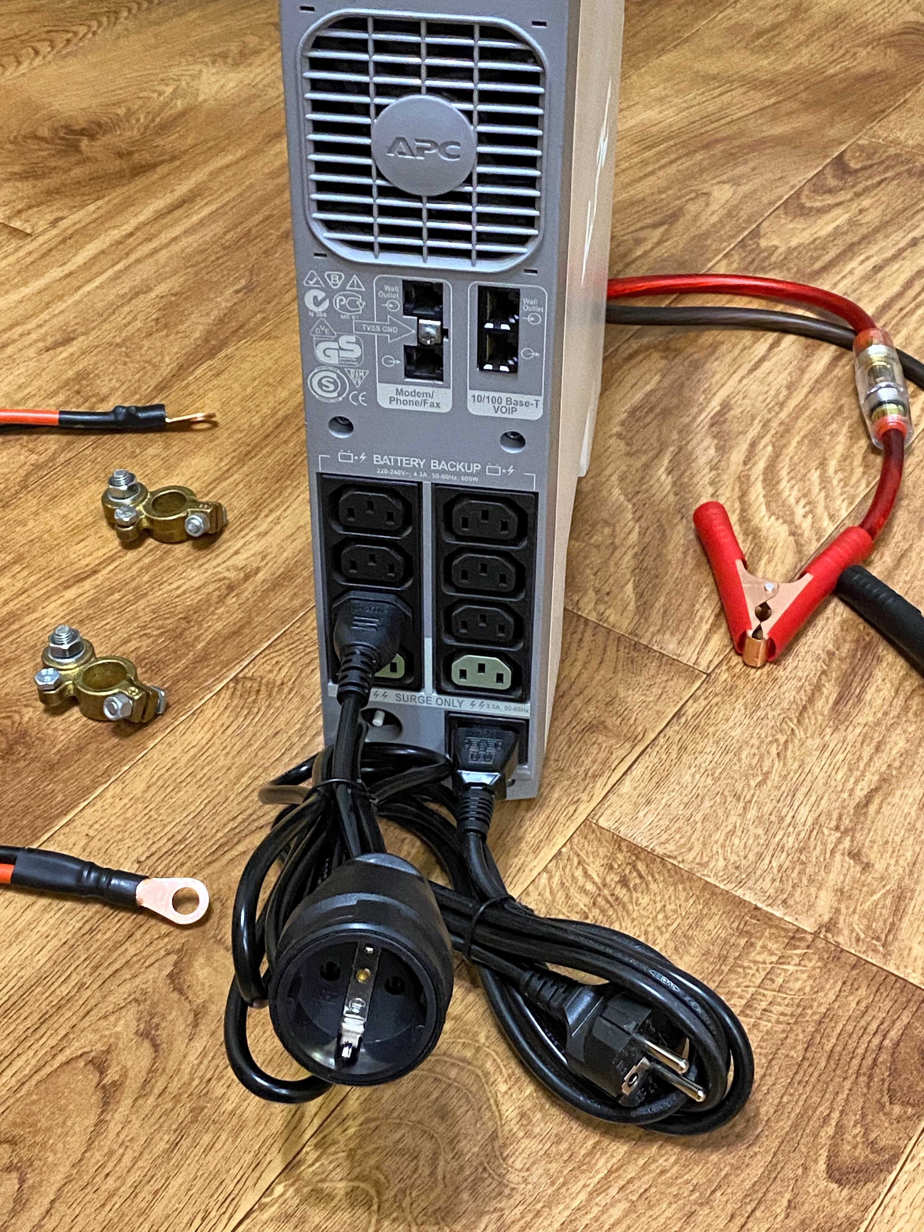 Безперебійник 600Вт 24V–220V APC Back-UPS RS 1000 ИБП ДБЖ Інвертор