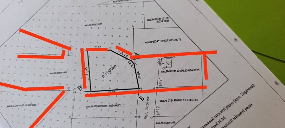 м. Рожище, Земельна ділянка.