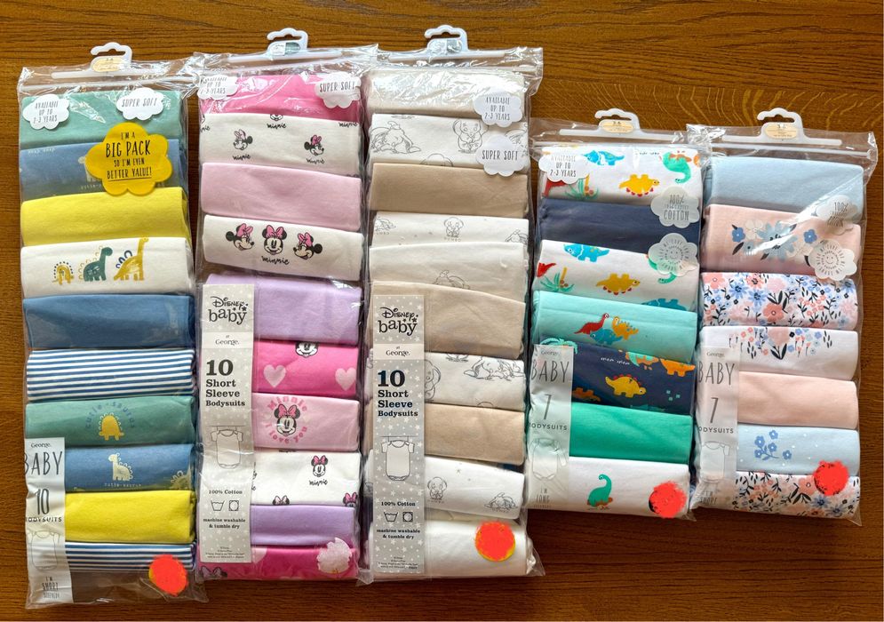 68 cm Body i Pajace dla Chłopca i dziewczynki, 3- 6 KILKA zdjęć GEORGE