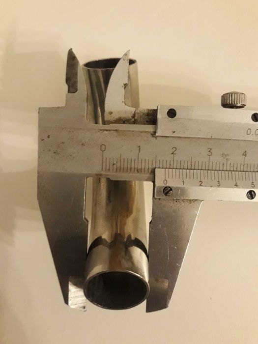 Curvas em INOX de 18 mm -  lote 200 unidades