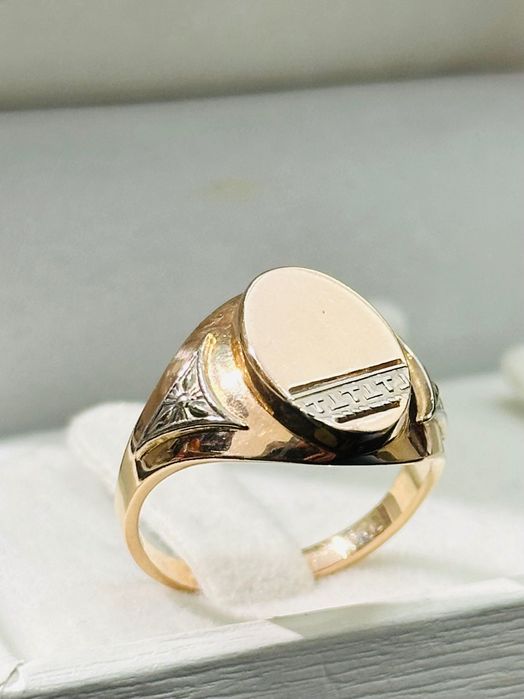 Złoty sygnet męski ZŁOTO 583 rozmiar 16