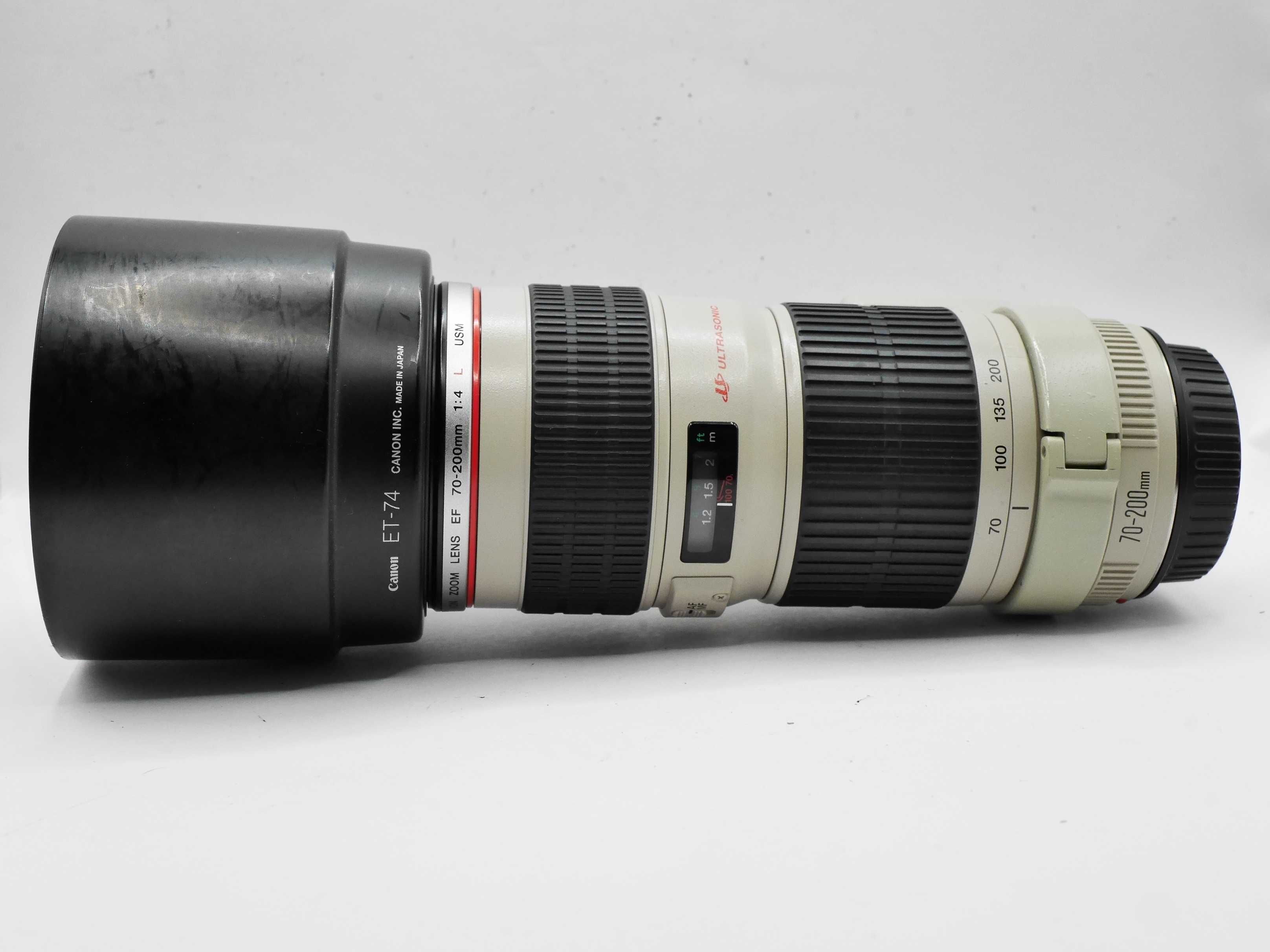 Canon Zoom Lens EF 70-200 mm f4L USM Hoya HMC