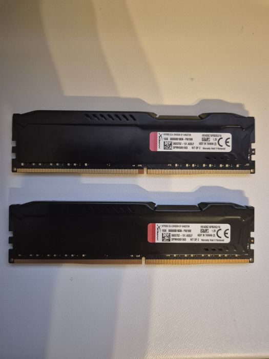 Pamięć RAM HyperX FURY 16GB, DDR4, 2666MHz, CL16, HX426C16FB2K2/16