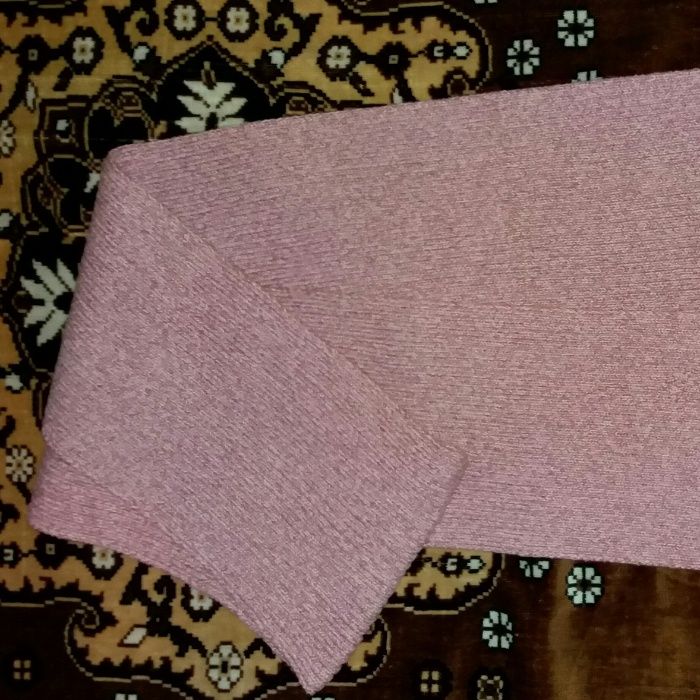 Вязанный шарф ручной работы