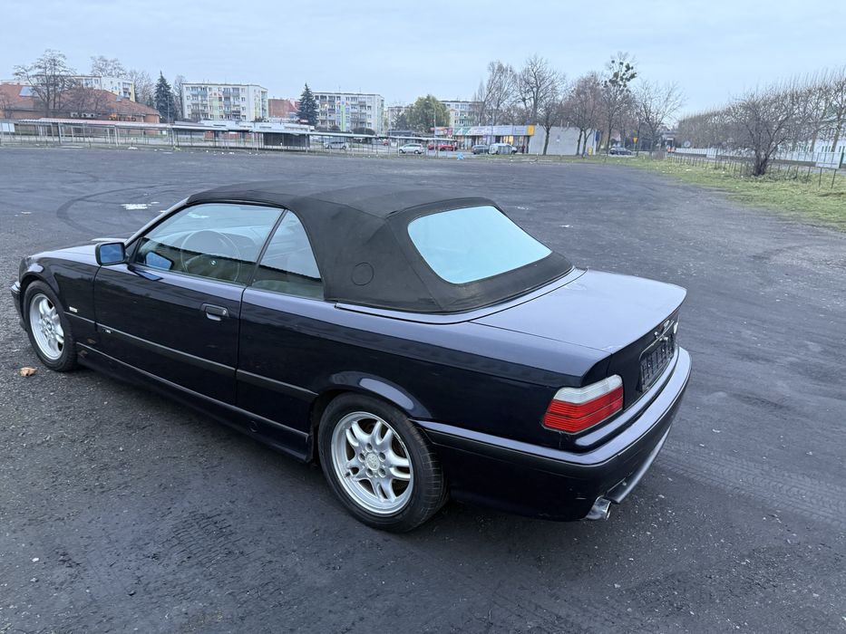 BMW e36 cabrio M pakiet z Vinu Sportsize Klima Skóra
