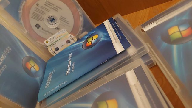 Microsoft Windows Vista Business (w wersji BOX z płytą DVD i kluczem)!