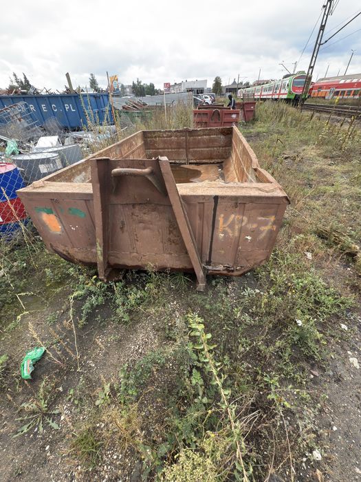 Kontener KP5 KP7 złom gruz materiały sypkie