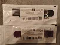 Dwa nowe paski do smartwatch 20mm czarny fiolet