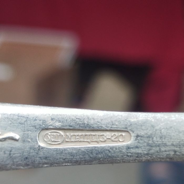 Posrebrzane  sztućce rosyjskie