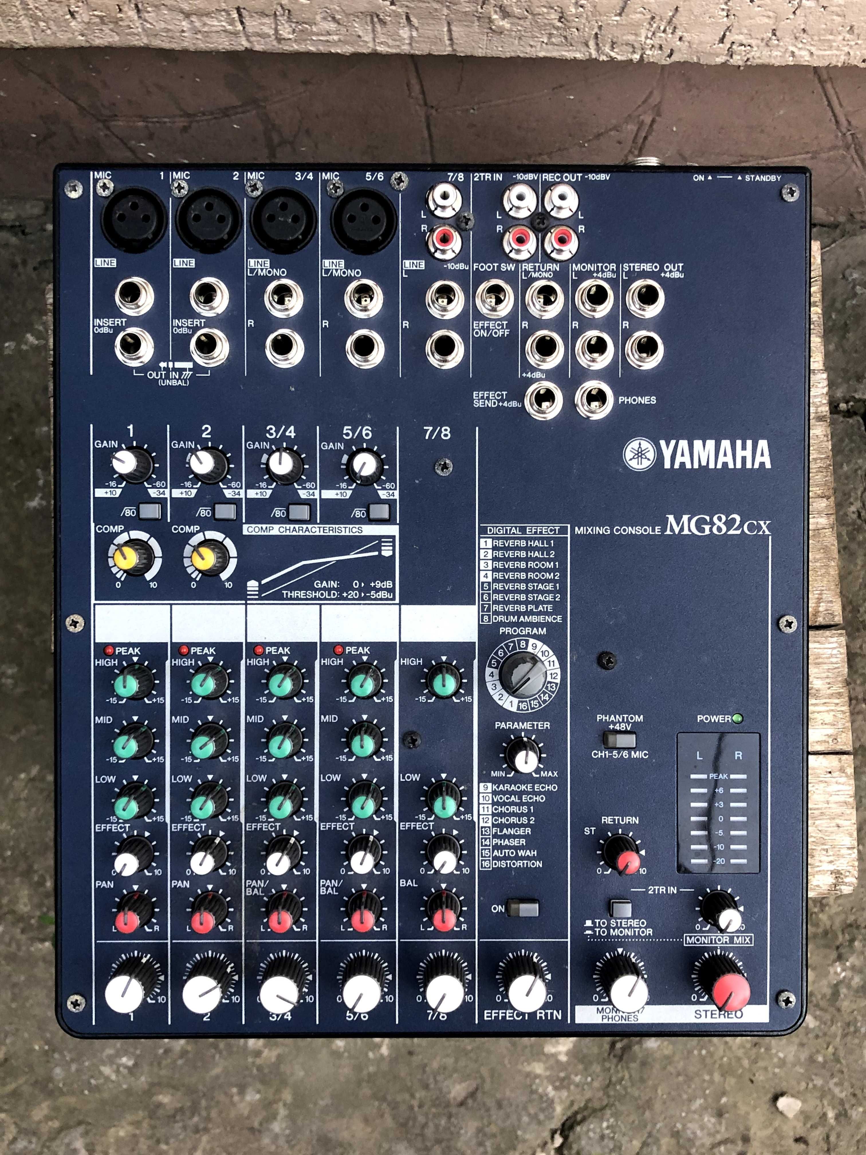 Мікшерний пульт Yamaha MG82cx