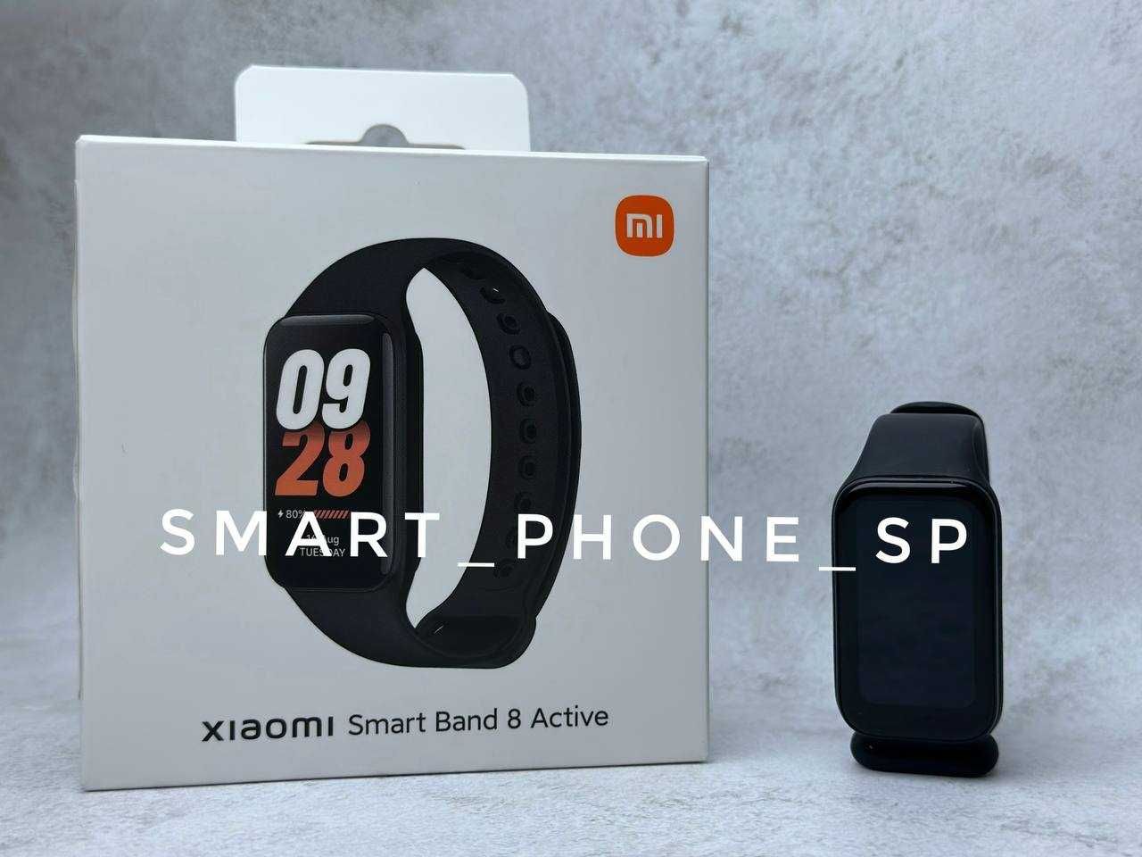 Фітнес-браслет Xiaomi Mi Smart Band 8 Active Black Купити Годинник