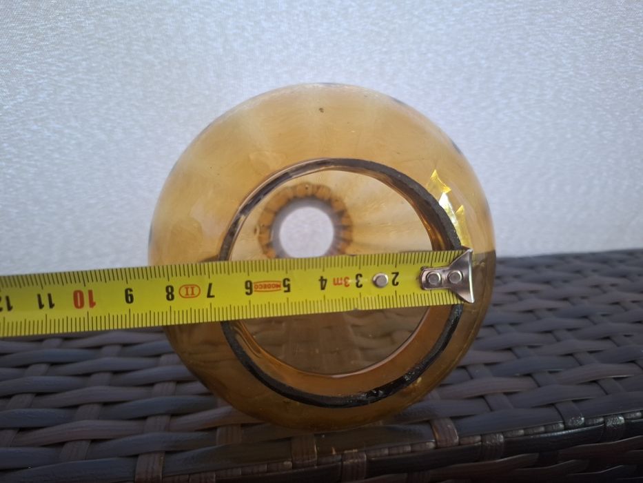 Prl szklany klosz do lampy