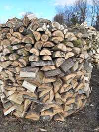 Drewno buk I dąb sezonowany opałowy do kominka