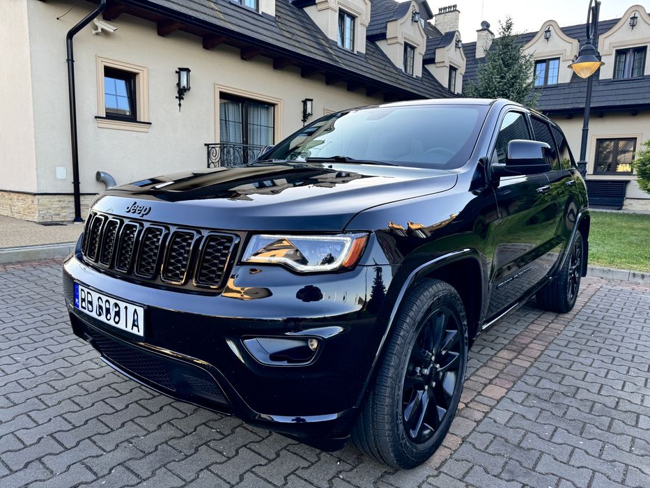 Jeep Grand Cherokee WK2 3.6 V6 4X4 Black Altitiude Po serwisie Hak