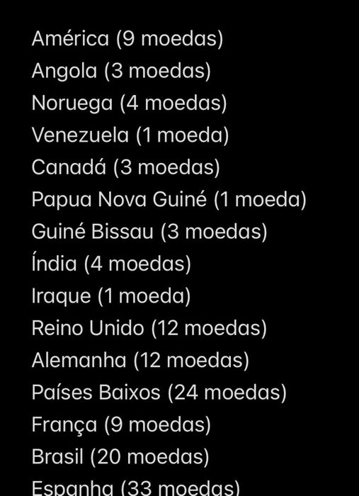 Diversas Moedas