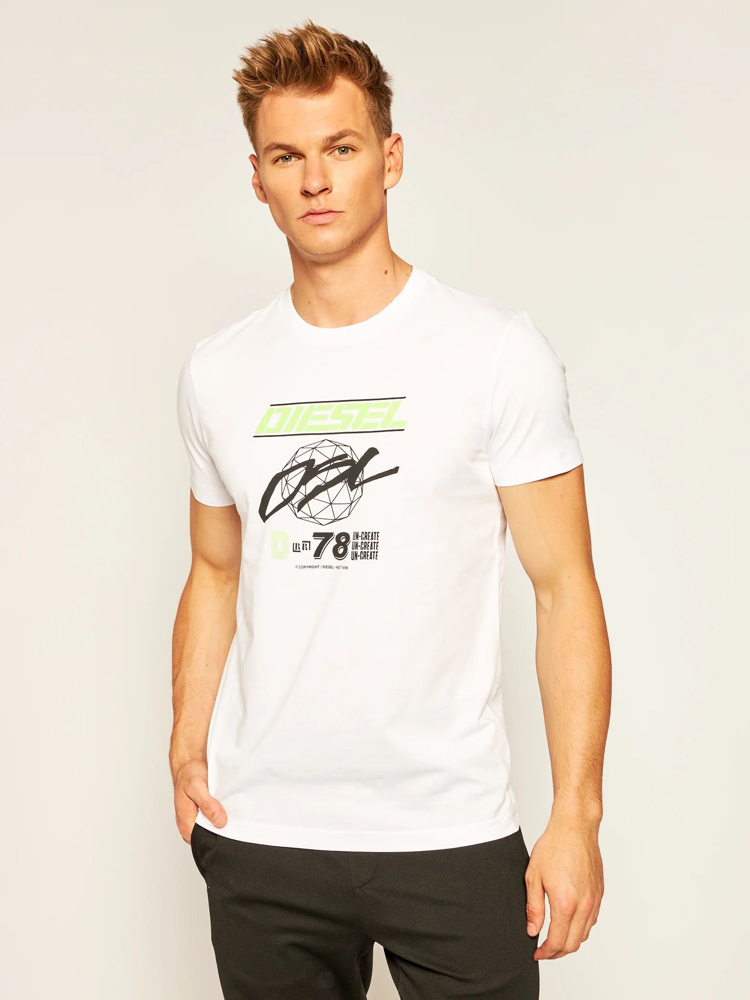 Мужская футболка DIESEL T-Diegos-K34 из новых коллекций M/L