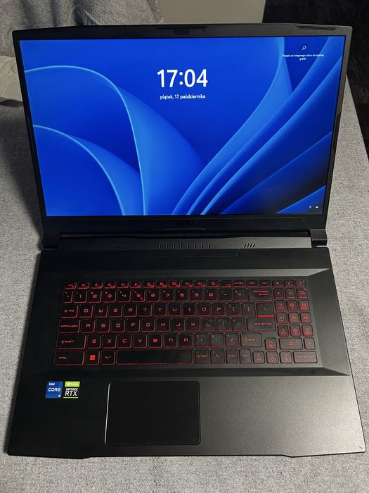 MSI Katana GF76 11UD – i5 / RTX 3050 Ti / 16 GB RAM / SSD 512 GB