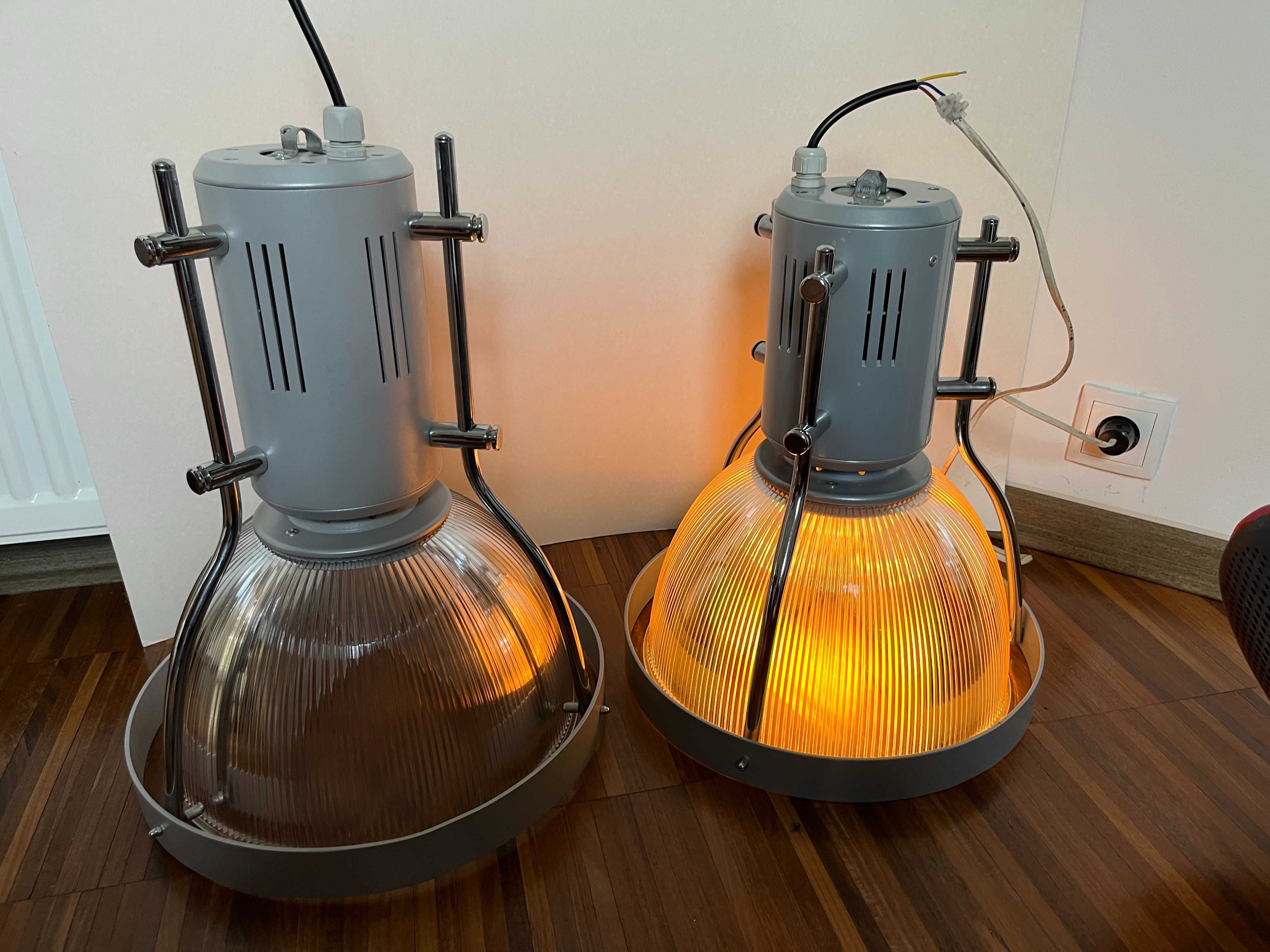 2 lampy przemysłowe (industrialne)