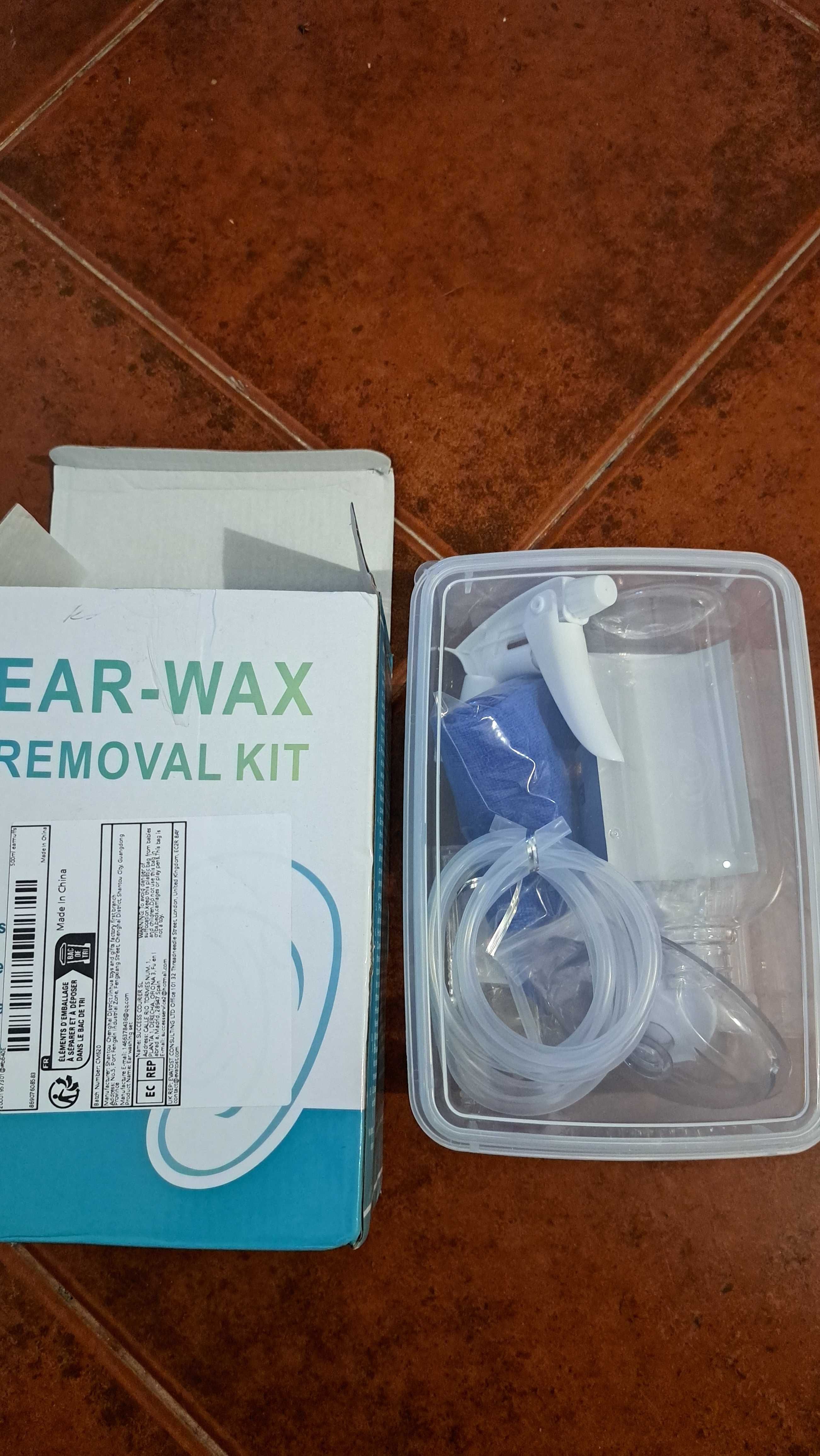 Kit limpeza de ouvidos NOVO SELADO