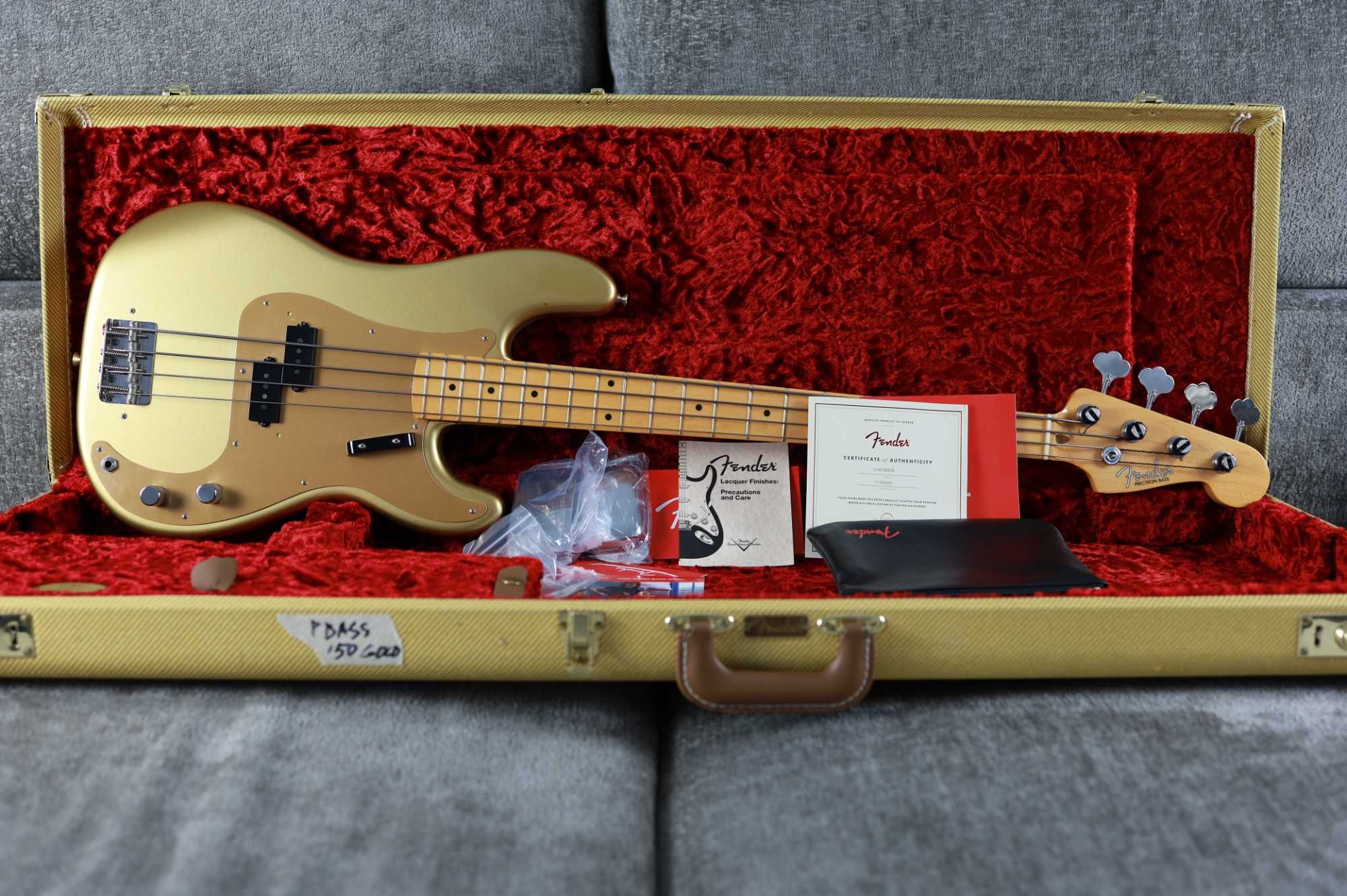 Fender Precision Bass American Original '50s '20 - Бас гітара, кейс