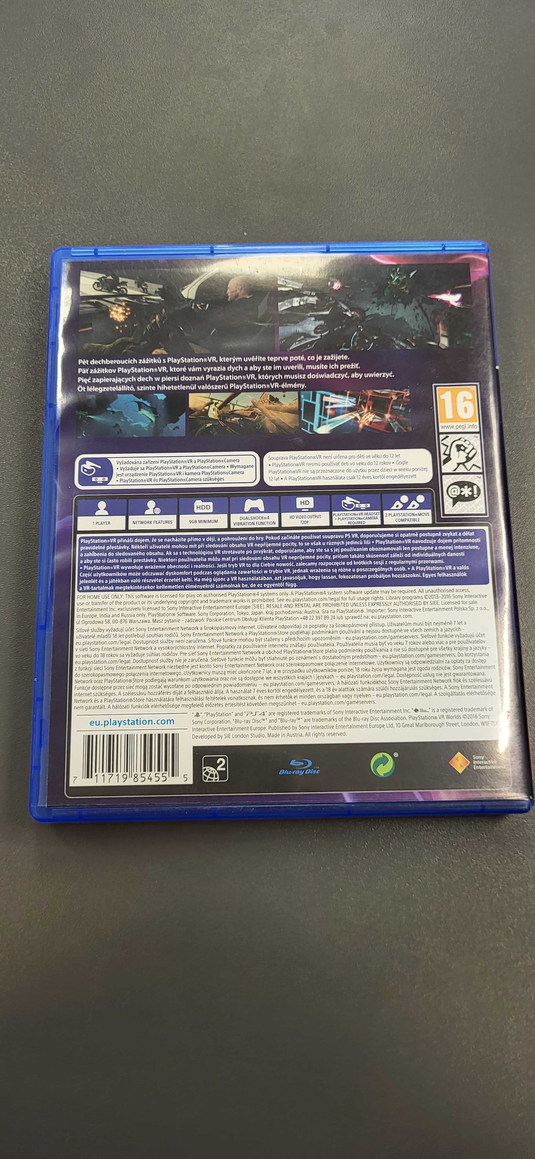 (BP) Playstation Vr Worlds PS4