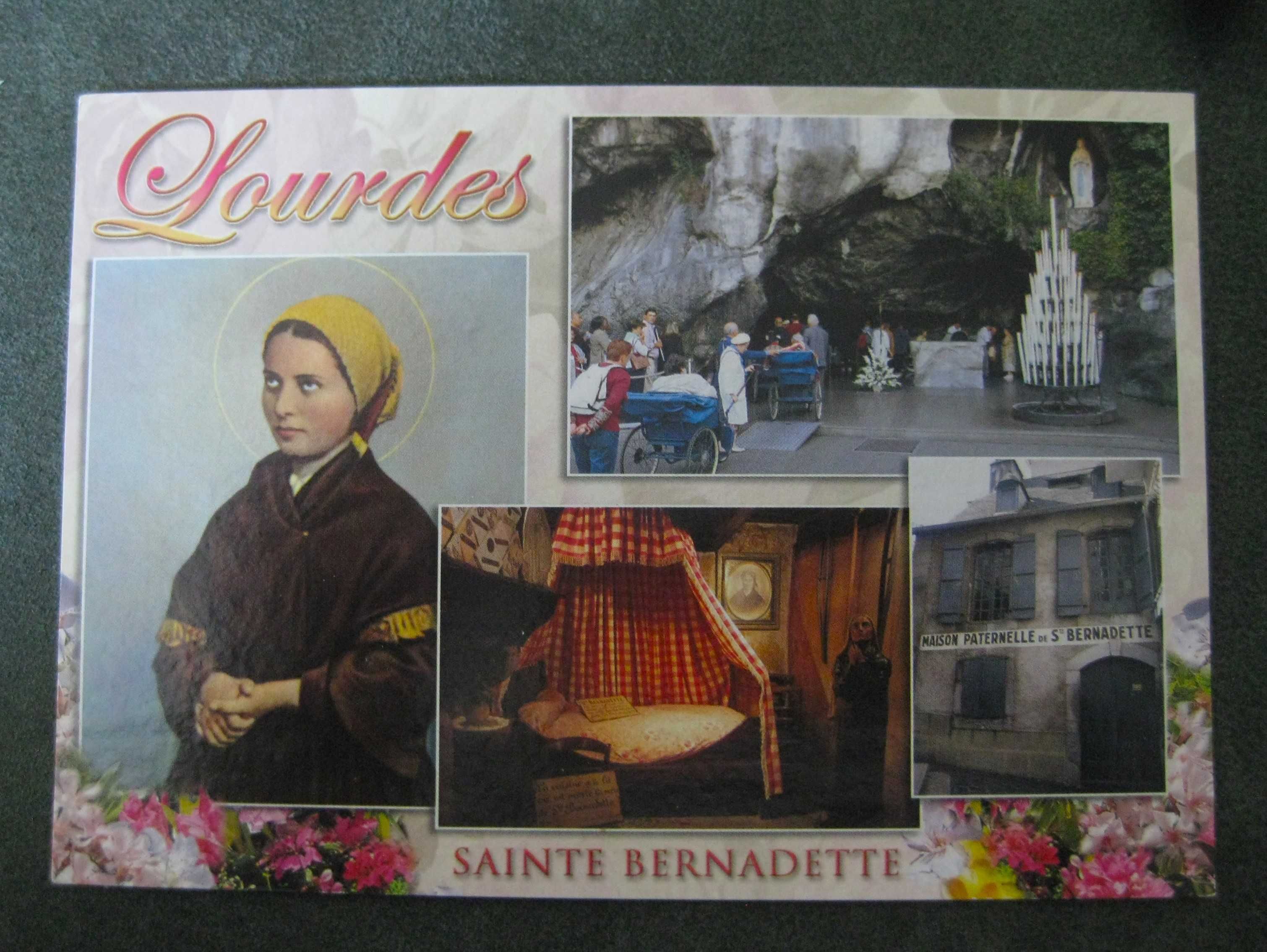 4 Postais de Lourdes (França)