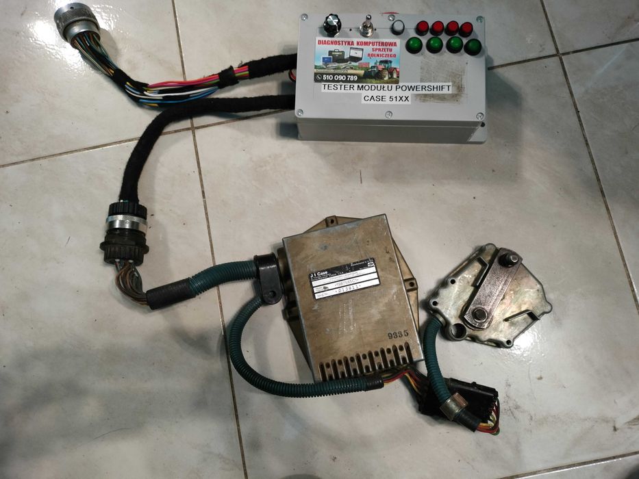 Naprawa sterowników modułów skrzyni wom case MX 51xx Carraro