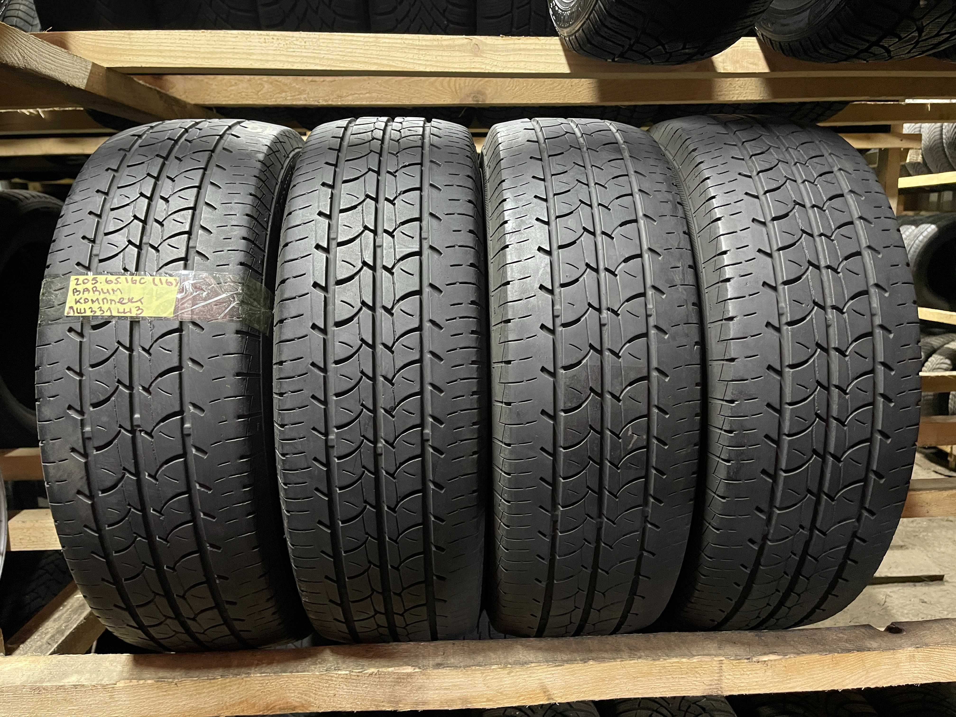 LS331 Літні шини 205/65r16c Barum Vanis 2 комплект резина р16