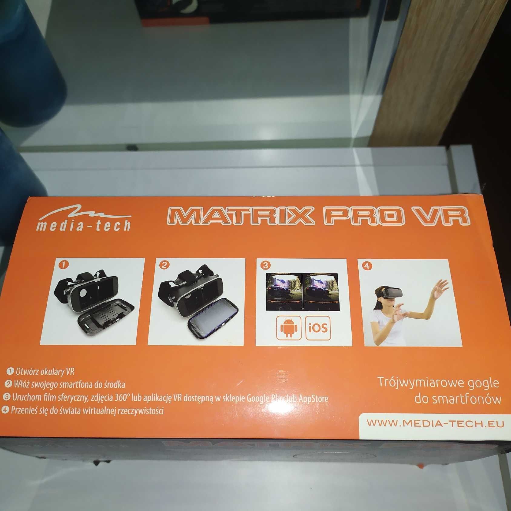 Gogle VR 3D (matrix pro vr)