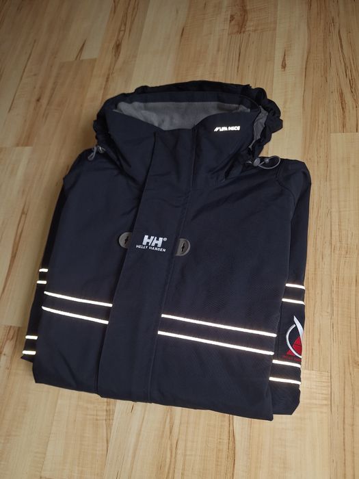 Helly Hansen Kurtka L żeglarska męska wodoodporna z kapturem odblaski