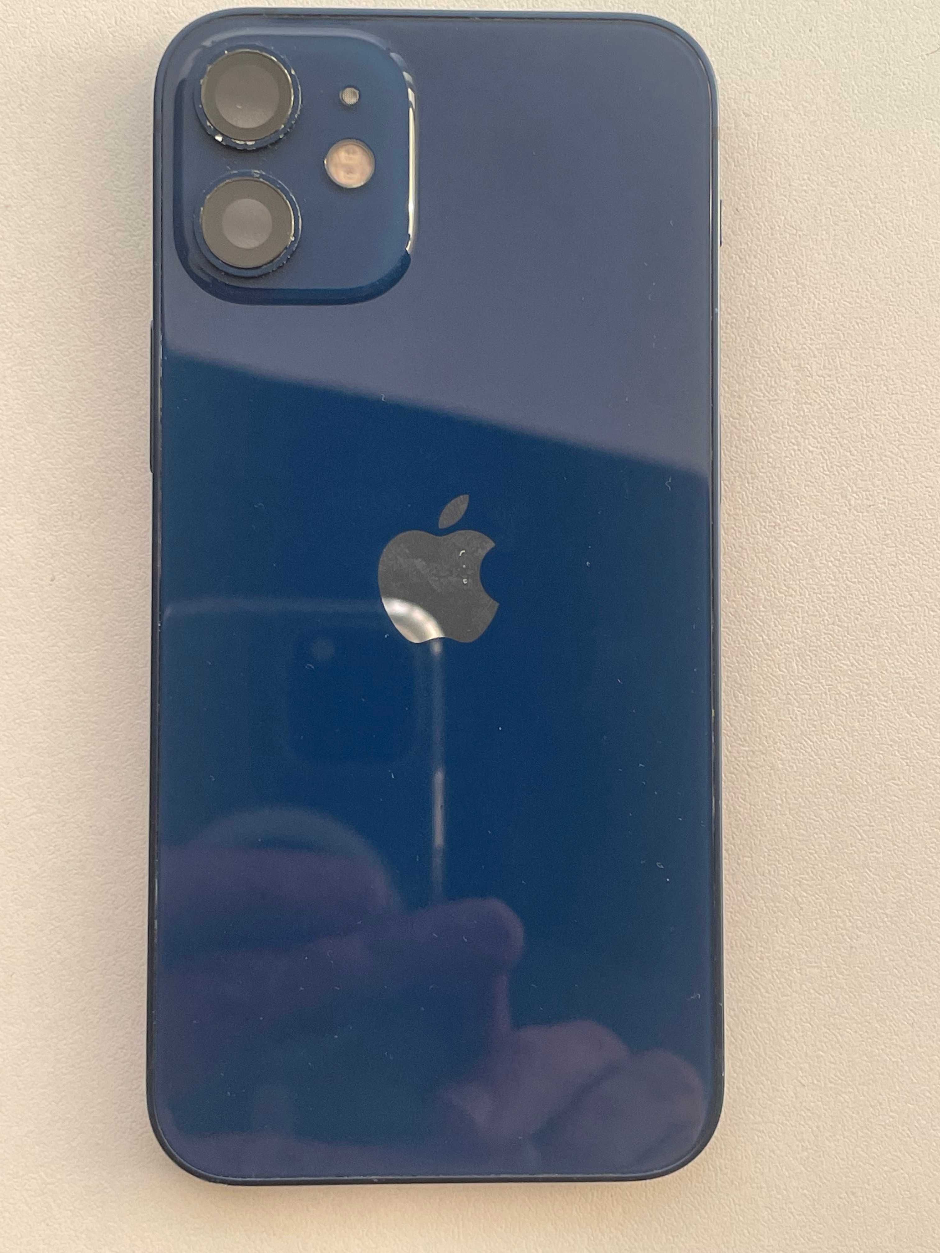 Корпус Iphone 12 mini blue (original)