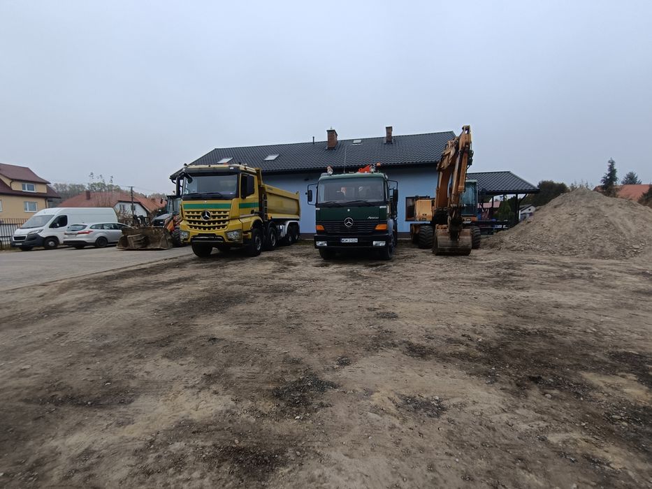 Piasek, beton kruszony czysty, gruz, wywozy, ziemia piasek 0-2