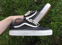 39р Vans Old Skool Low Black Sk8 скейтерські кеди