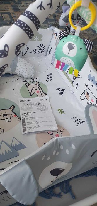 Дитячий ігровий килимок Ricokids "Baby play mat Rabbit"