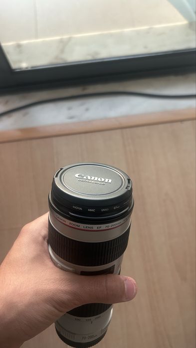 Canon EF 70-200mm f/4 L USM – Estado Excelente + Parasól ET-74