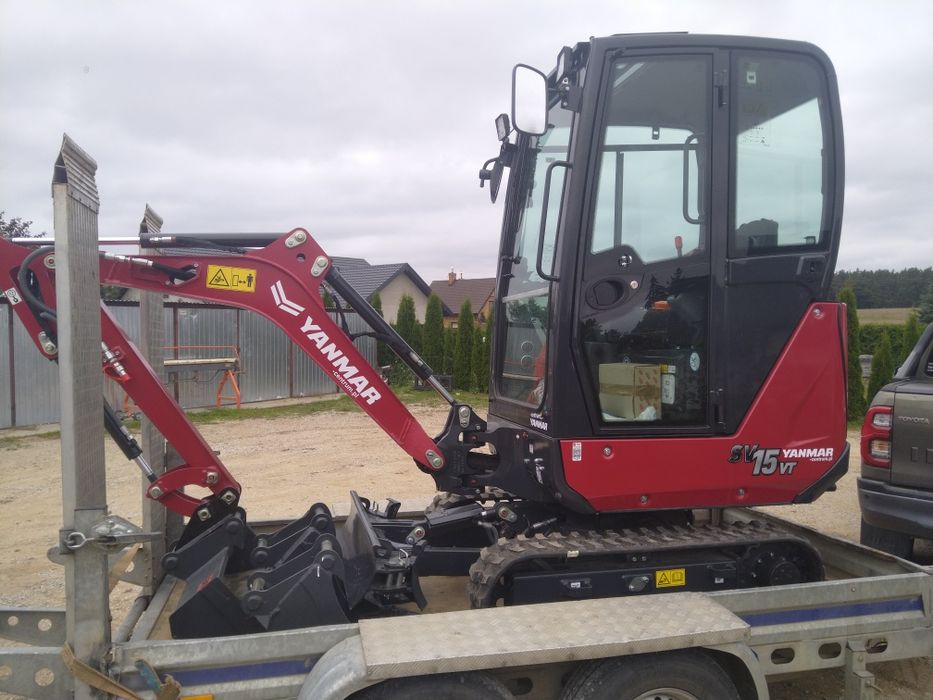 Minikoparka BEZ operatora